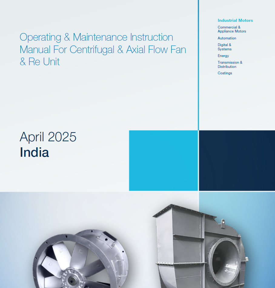 Marathon Centrifugal & Axial Flow Fan IOM Manual