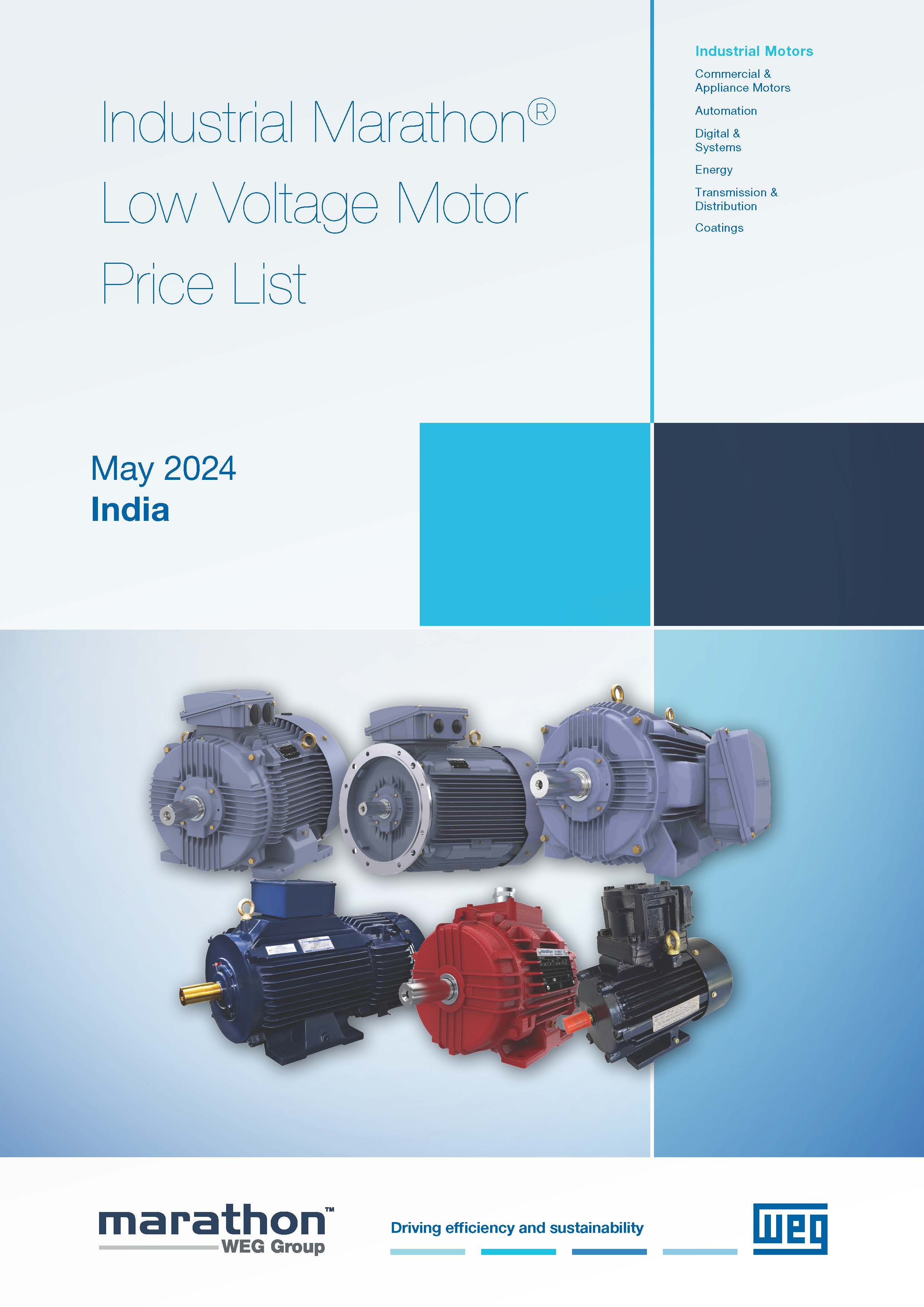 Marathon LT Motors Price List India