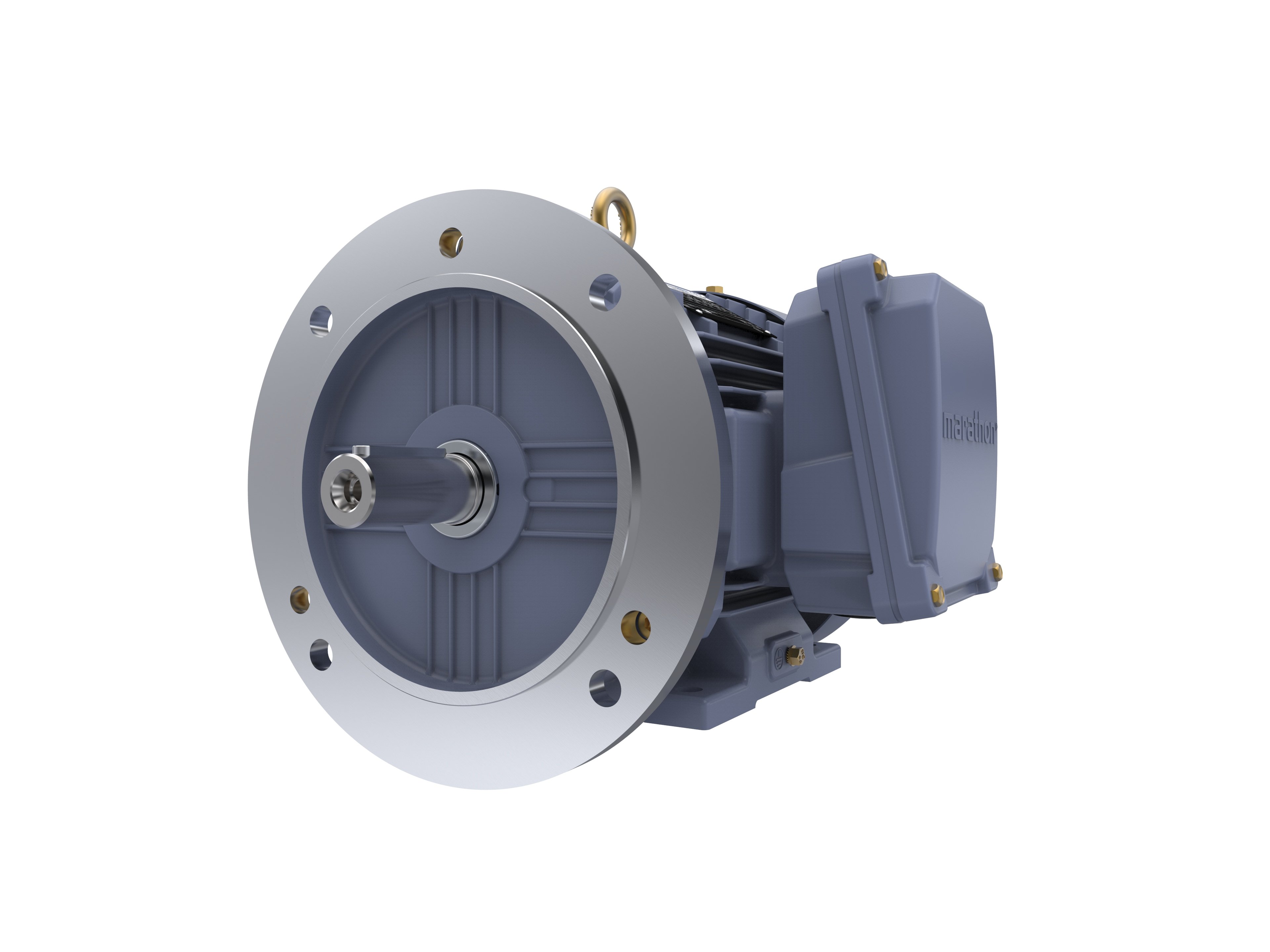 Marathon, Cast Iron Motor, 0.75 kW,  3 Ph,  50 Hz,  50 Hz,  415 V,  1000 RPM,  90S Frame,  TEFC
